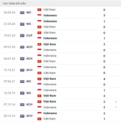 Việt Nam vs Indonesia